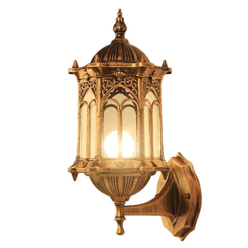 Europe Outdoor Wall Lamp Villa Gateway Courtyard