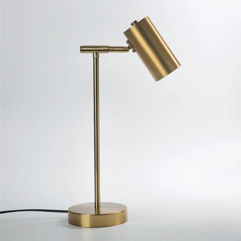 Modern Creative Golden Table Lamps Eye Protection Study Reading Desk Lamp