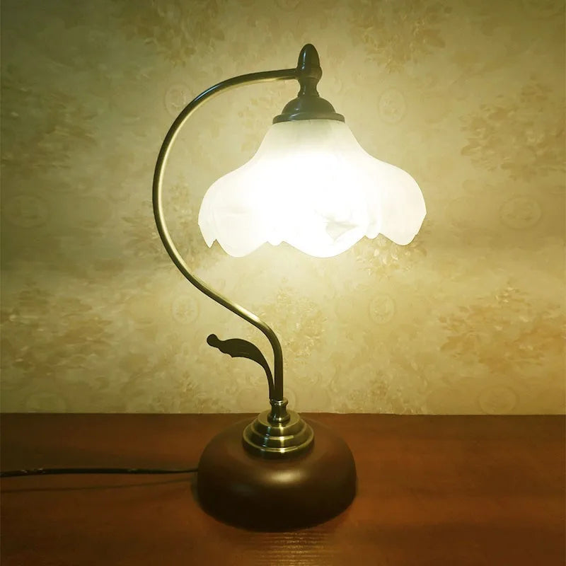 American style all copper decorative desk lamp