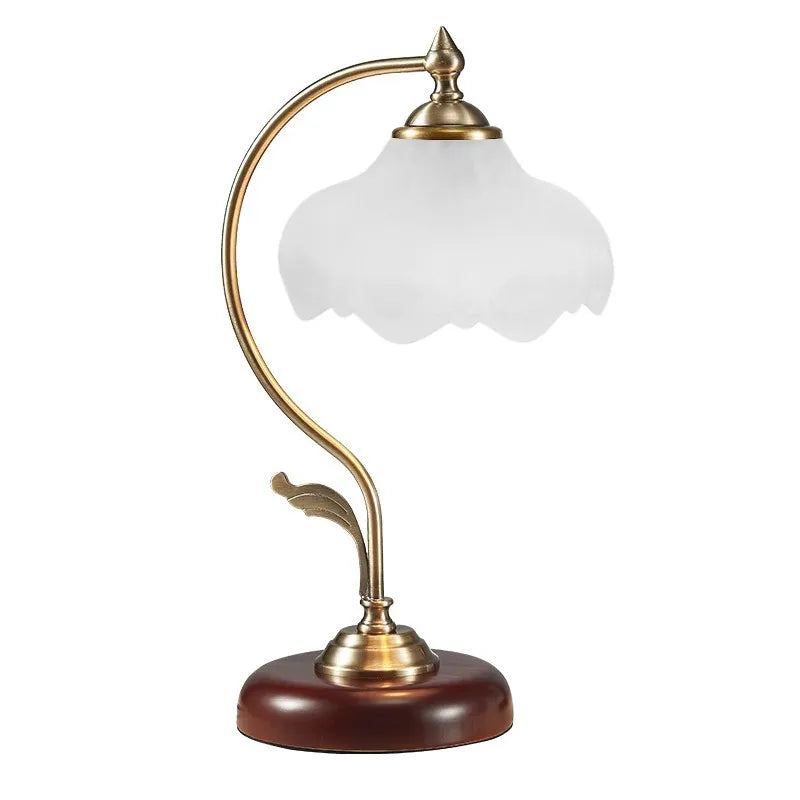 American style all copper decorative desk lamp